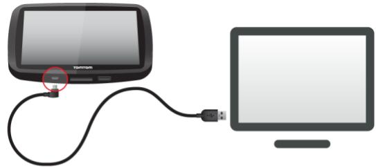 TOMTOM GO 5000 TRUCKER - Configurer MyDrive Connect - 1