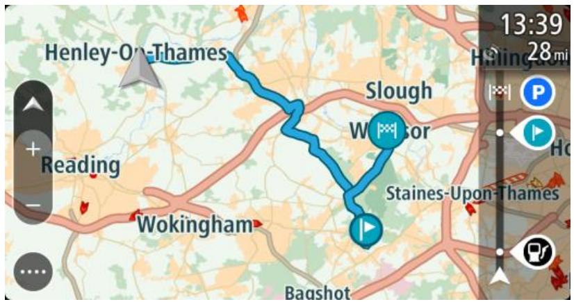 TOMTOM GO 5000 TRUCKER - Naviguer à l'aide d'un parcours enregistré - 2