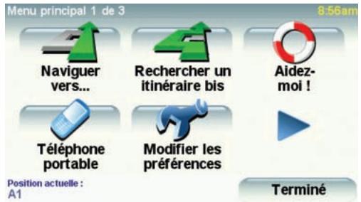 TOMTOM GO 520 - Planification d'un trajet à l'aide de la reconnaissance vocale - 1