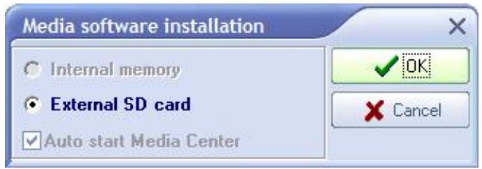 TOMTOM MOBILNOVA MEDIA CENTER - Installing and usage of external SD card - 1