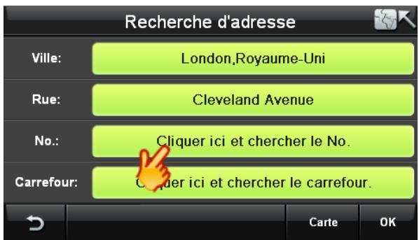 TOMTOM NAVIGATOR 6 - Rechercher la destination par adrresse - 8