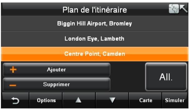TOMTOM NAVIGATOR 6 - Plan de l'itinétaire - 1