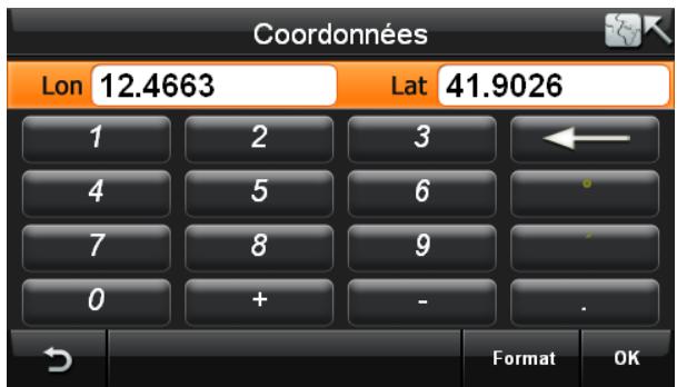 TOMTOM NAVIGATOR 6 - Rechercher une destination par coordonnés - 3