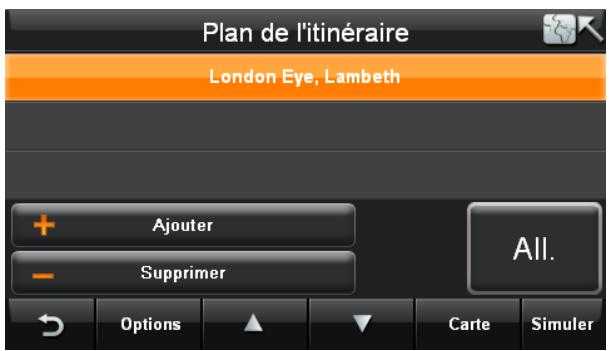 TOMTOM NAVIGATOR 6 - Plan de l'itinétaire - 1