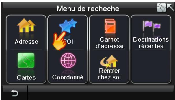 TOMTOM NAVIGATOR 6 - Rechercher une destination par PI - 1
