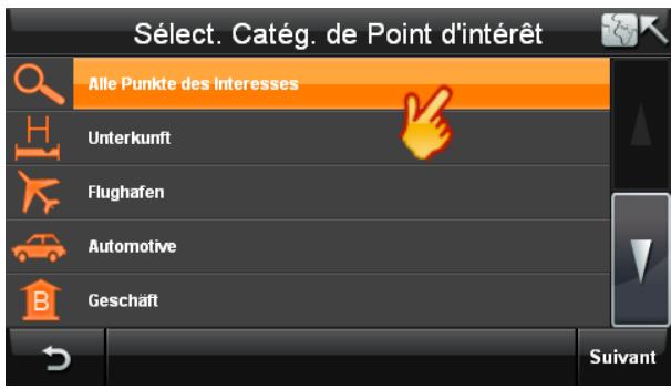 TOMTOM NAVIGATOR 6 - Rechercher les PI dans les villes - 6