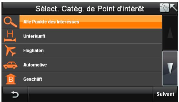 TOMTOM NAVIGATOR 6 - Recherche de PI près de la position courante - 2