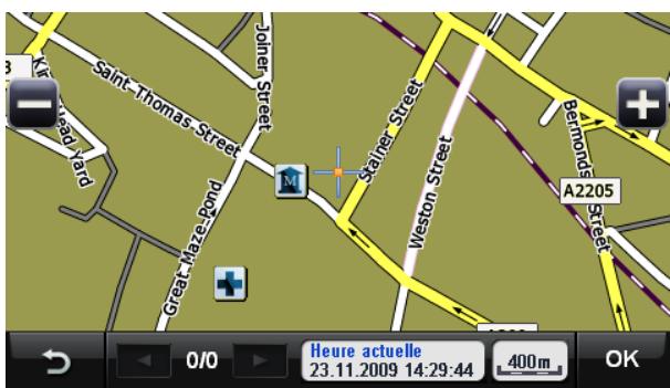 TOMTOM NAVIGATOR 6 - SLECTIONNER un point sur une carte comme destination - 2