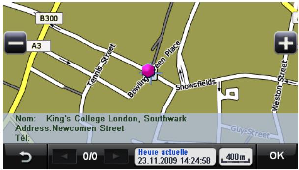 TOMTOM NAVIGATOR 6 - Recherche de PI près de la position courante - 7