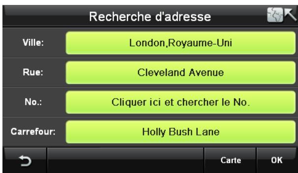 TOMTOM NAVIGATOR 6 - Rechercher la destination par adrresse - 13