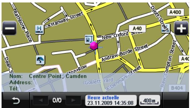 TOMTOM NAVIGATOR 6 - Afficher la destination sur la carte - 1