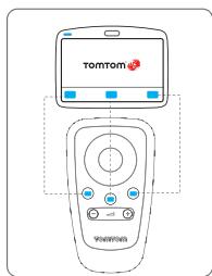 TOMTOM REMOTE CONTROL - Fjernbetjening - 2