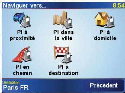 TOMTOM RIDER 420 - Navigation vers un PI - 1