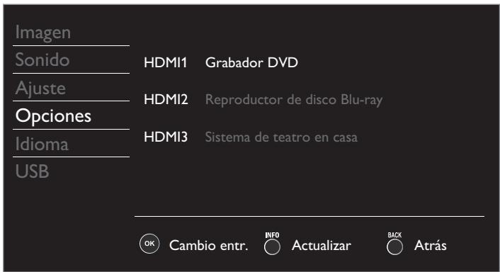 PHILIPS 32PFL4508 - Lista de dispositivos - 1