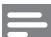 PHILIPS 32PFL4508 - ② botones EasyLink(HDMI CEC) - 1
