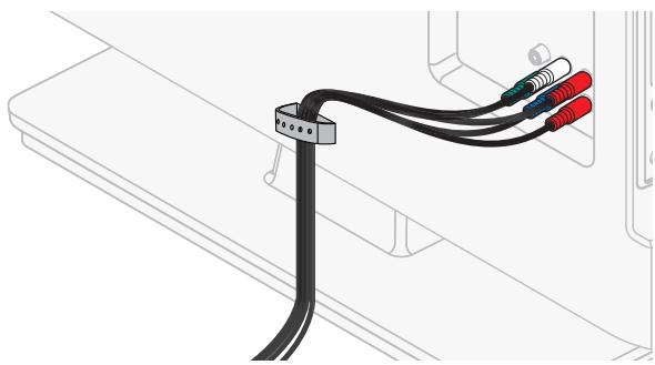PHILIPS 32PFL4508 - Manejo de cables - 2
