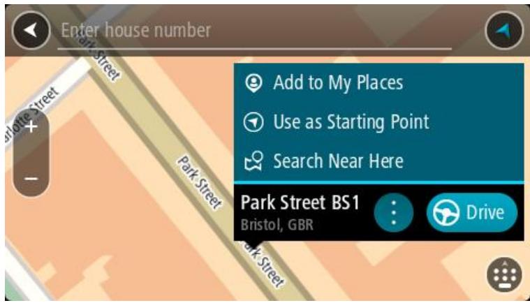 TOMTOM START 42 - Utiliser les résultats de la recherche - 3