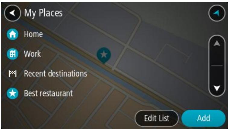 TOMTOM START 42 - Planifier un parcours à l'aide de Mes destinations - 3