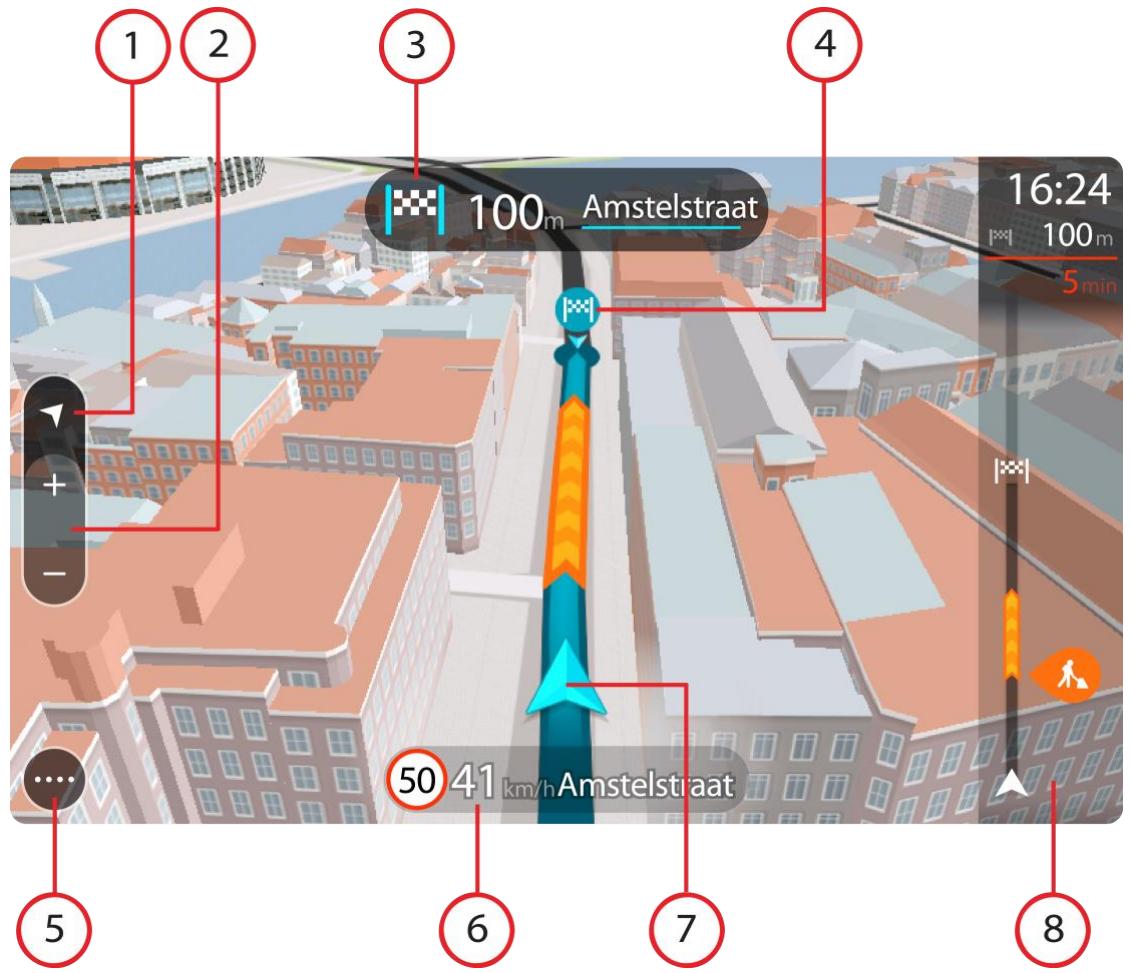 TOMTOM START 42 - Le mode guidage - 1