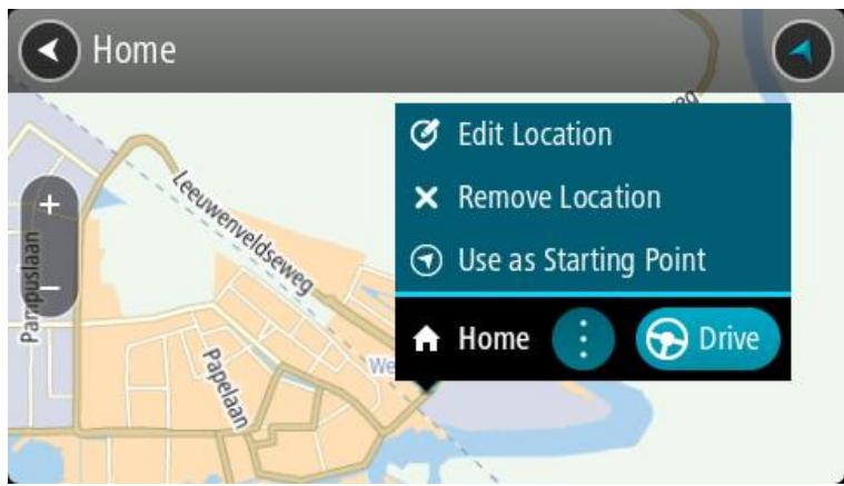 TOMTOM TRUCKER 6000 - Modifierer votre domicile à l'aide de Mes destinations - 1