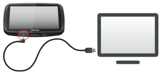 TOMTOM TRUCKER 6000 - Configurer MyDrive Connect - 1