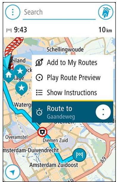 TOMTOM VIO - Enregistrer un parcours - 2
