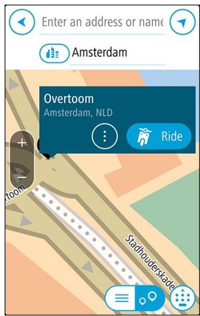 TOMTOM VIO - Utiliser les résultats de la recherche - 3