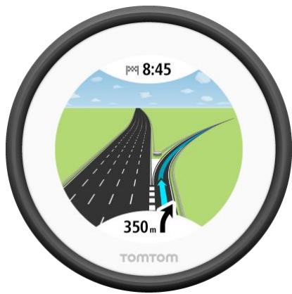 TOMTOM VIO - Guidage avancé sur changement de voie - 1