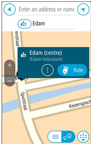 TOMTOM VIO - Planifier un parcours vers un centre-ville - 4