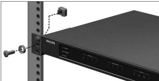 PHILIPS RFX9600 - Mounting the Extender in a Rack - 2