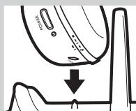 PHILIPS SBCHC8560 - Charging the headphone - 1