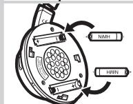 PHILIPS SBCHC8560 - Colocacion/cambio de pilas - 2