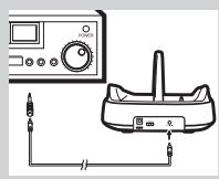 PHILIPS SBCHC8560 - Ligação do audio - 1