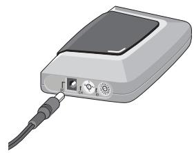 PHILIPS SBCLI900 - Anschluss des Netzadapters - 1