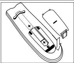 PHILIPS SBCRU110-00U - HUSK BATTERIERNE! - 1