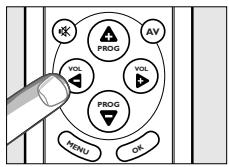 PHILIPS SBCRU520-00U - Exempel, TV: - 2