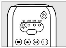 PHILIPS SBCRU538-00E - Automatisch indstilling af fjernbetjeningen - 3