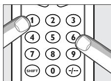 PHILIPS SBCRU545/05B - Herstellen van de oorspronkelijke functies van de afstandsbediening - 1