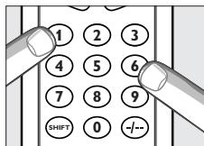 PHILIPS SBCRU545/05B - Restoring the original functions of your remote control - 1