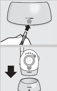 Diagram showing a hand holding a device with Chinese text labels, indicating a process step or description.