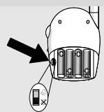 PHILIPS SBCSC463 - Einschalten des Systemkontrollalarms - 1