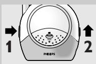 PHILIPS SBCSC477-00H - Initialiseringsmodus for standardindstillinger - 1