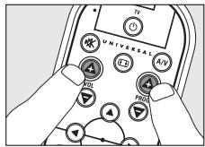 PHILIPS SRU1060 - Configuración automática del mando a distancia - 1