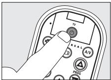 PHILIPS SRU1060 - Repor as funções originais do telecomando - 2
