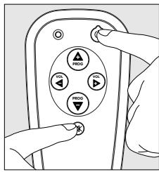 PHILIPS SRU152 - Configurazione del telecomando - 1