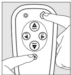 PHILIPS SRU152 - Automatisch indstilling af fjernbetjeningen - 1