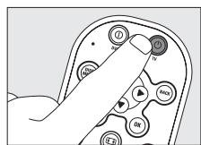PHILIPS SRU160 - Wiederherstellen der ursprünglichen Einstellungen der Fernbedienung - 2
