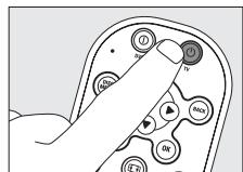 PHILIPS SRU160 - Automatisch indstilling af fjernbetjeningen - 2