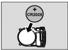 PHILIPS SRU160 - Cambio de la pila - 2