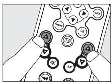 PHILIPS SRU160 - Configuración automática del mando a distancia - 1